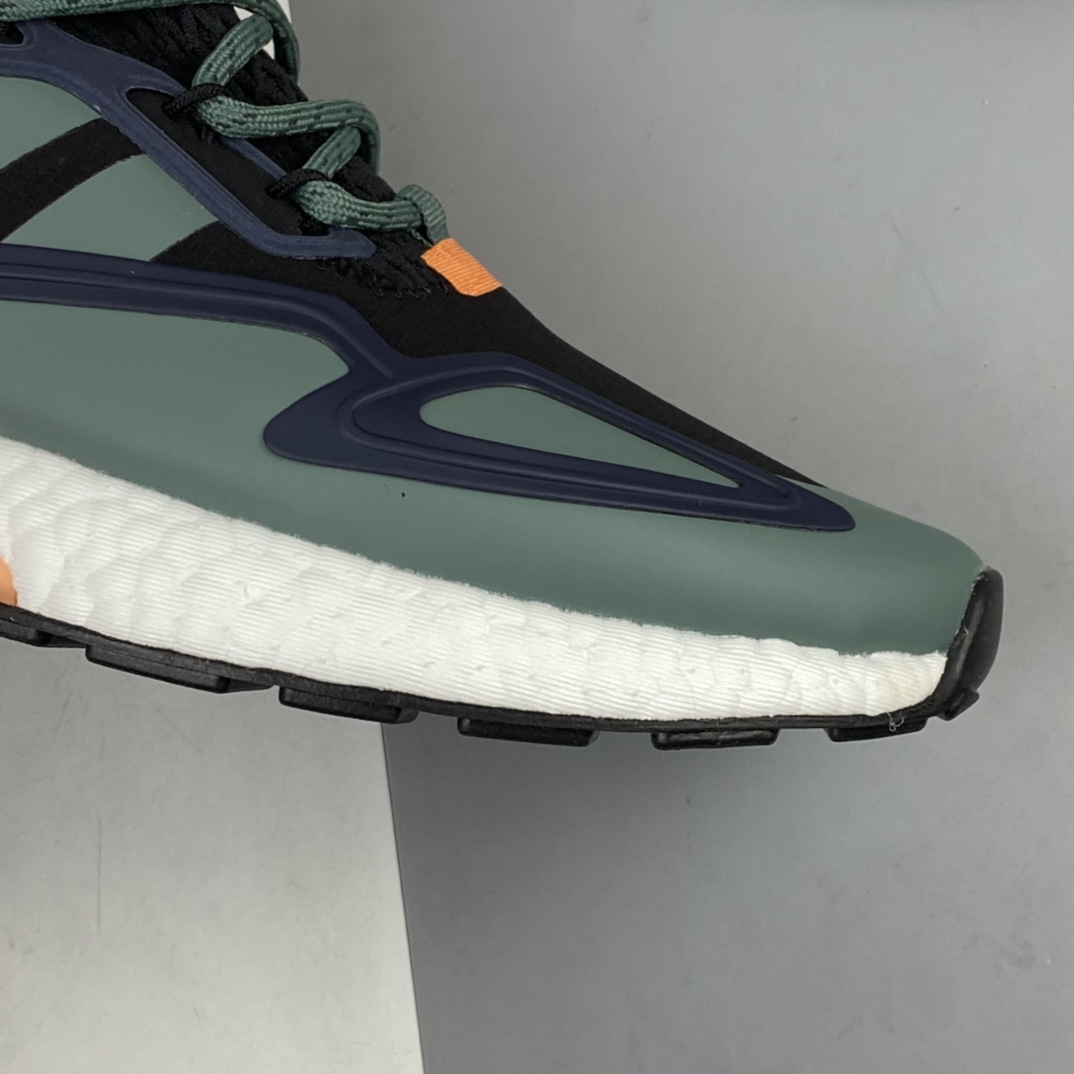 240 Ad ZX 2K Boost 网纱针织呼吸面套脚休闲运动慢跑鞋 FZ0218