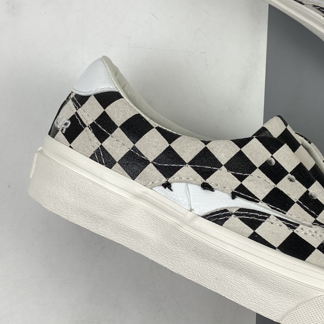 170 Vans Acer Ni SP 麂皮拼接棋盘格 安纳海姆经典系列复古硫化帆布鞋 VN0A4UWY01U
