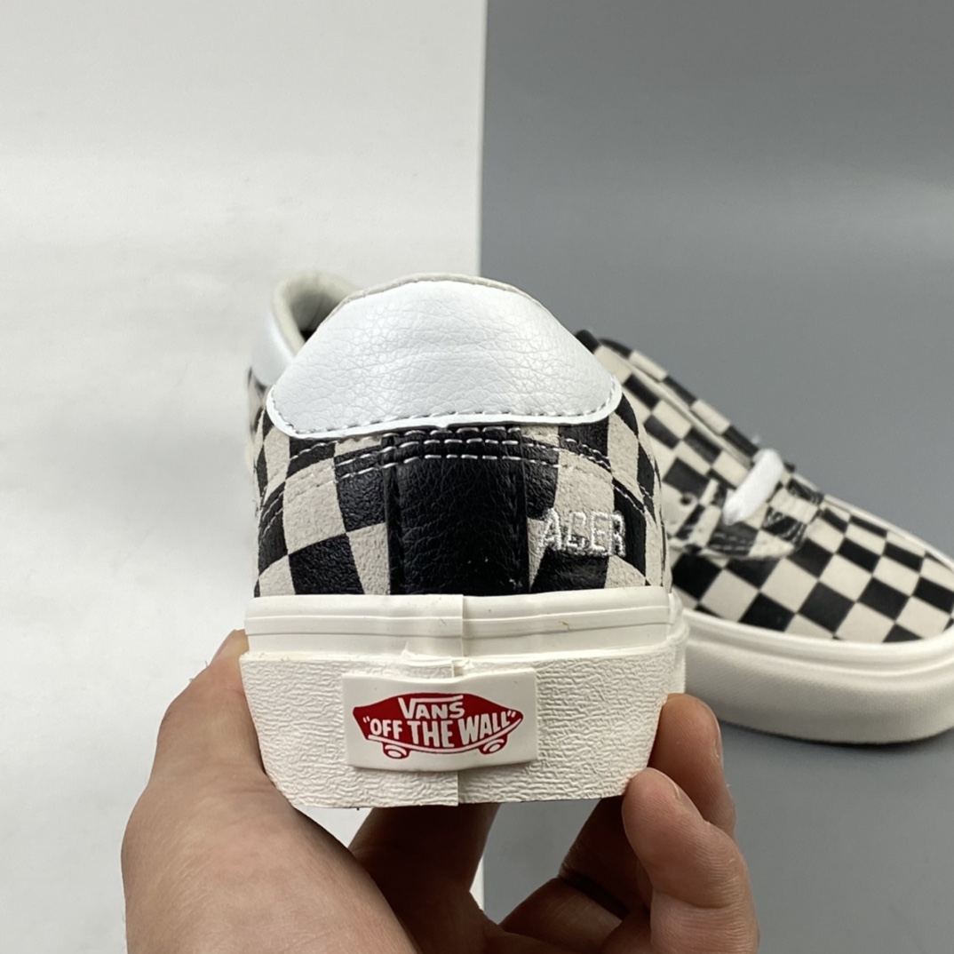 170 Vans Acer Ni SP 麂皮拼接棋盘格 安纳海姆经典系列复古硫化帆布鞋 VN0A4UWY01U