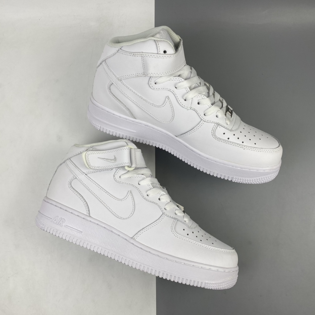 120 Nk Air Force 1’07 Mid 空军一号经典款中帮休闲板鞋 315123-111