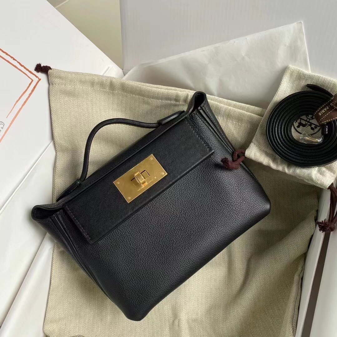 Mini Evercolor Black Handbag with Gold Hardware,Retro Style, Multi-way Bag 2 i1616393802 4347 0