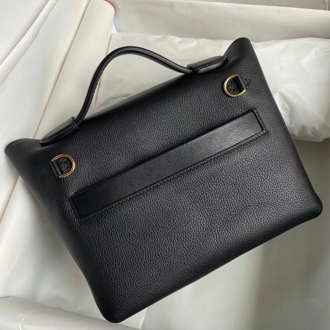 Mini Evercolor Black Handbag with Gold Hardware,Retro Style, Multi-way Bag 6 i1616393802 9807 4