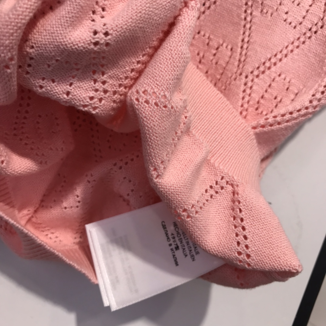 2021 Spring-Specific Knit Shirt Collection: Classic GG Letter Design, Soft and Comfy, Pink Option. - 图片 7