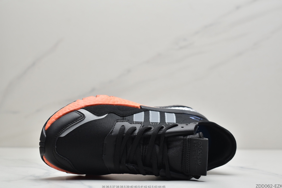 230 阿迪达斯Adidas Nite Jogger 2020 Boost联名夜行者复古跑鞋 FY3686