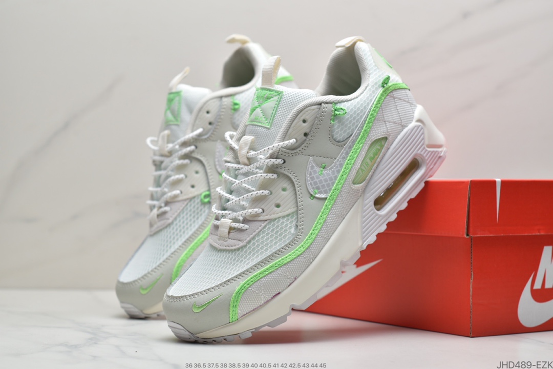 190 耐克Nike Air Max 90 Se Mesh  经典90款气垫缓震跑步鞋CZ9078-010
