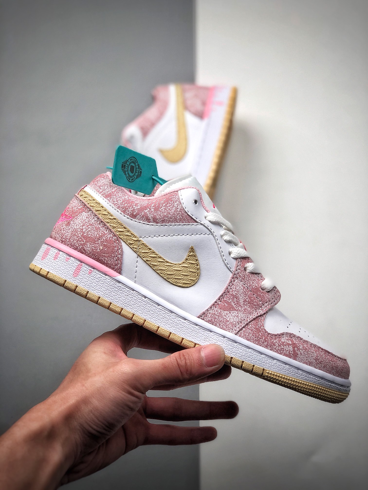 200 乔丹Jordan 1 Low GS AJ1 乔1aj1低帮冰淇淋 低帮篮球鞋CW7104-601