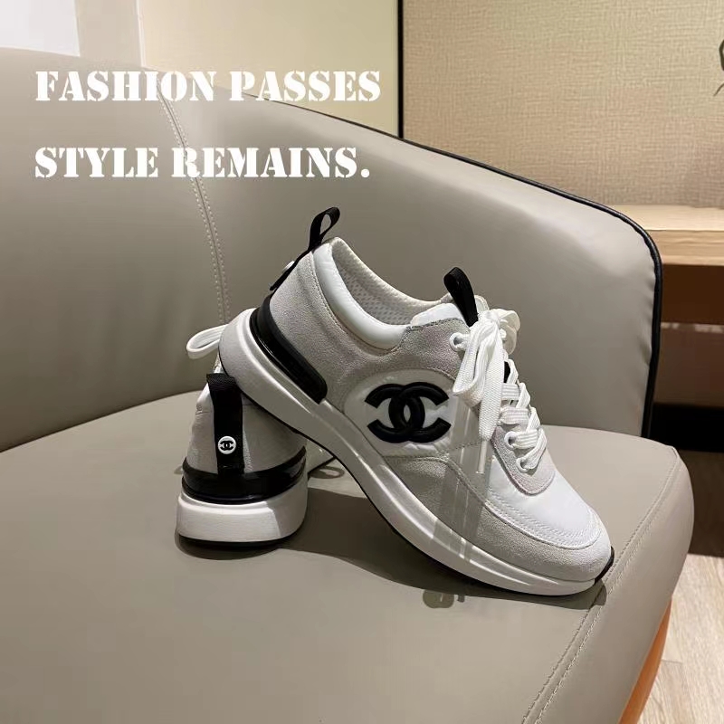 J5  𝐂𝐡a𝐧𝐞𝐥香奈儿最新小香运动爆款🎉🎉🎉青春时尚凤[拥抱]原板开发[强]顶级版本💪💪进口高丝光牛反绒[666]搭配进口尼龙防水羽绒布[胜利]原版五金扣[擦汗]原版AP材质大底轻便🎉[玫瑰]拉帮套楦工艺[爱心]女35-41男38-45