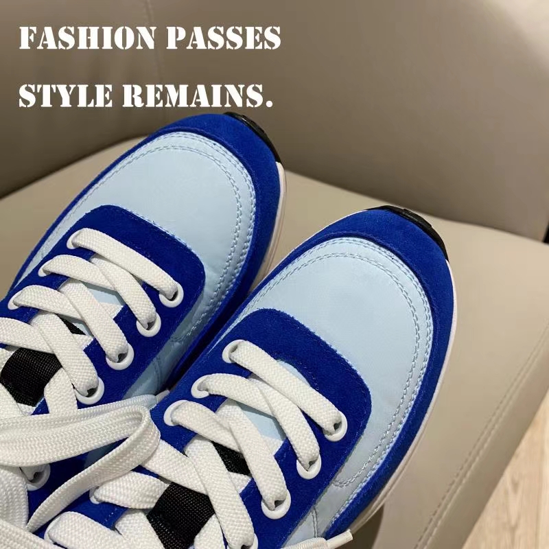 J5  𝐂𝐡a𝐧𝐞𝐥香奈儿最新小香运动爆款🎉🎉🎉青春时尚凤[拥抱]原板开发[强]顶级版本💪💪进口高丝光牛反绒[666]搭配进口尼龙防水羽绒布[胜利]原版五金扣[擦汗]原版AP材质大底轻便🎉[玫瑰]拉帮套楦工艺[爱心]女35-41男38-45