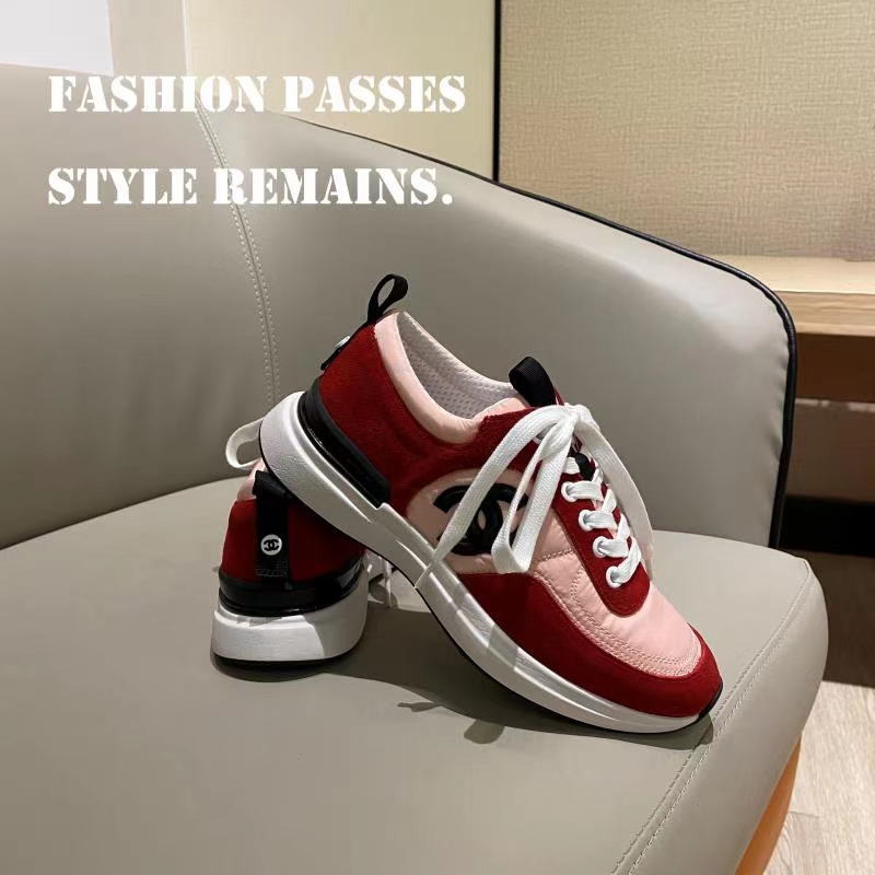 J5  𝐂𝐡a𝐧𝐞𝐥香奈儿最新小香运动爆款🎉🎉🎉青春时尚凤[拥抱]原板开发[强]顶级版本💪💪进口高丝光牛反绒[666]搭配进口尼龙防水羽绒布[胜利]原版五金扣[擦汗]原版AP材质大底轻便🎉[玫瑰]拉帮套楦工艺[爱心]女35-41男38-45