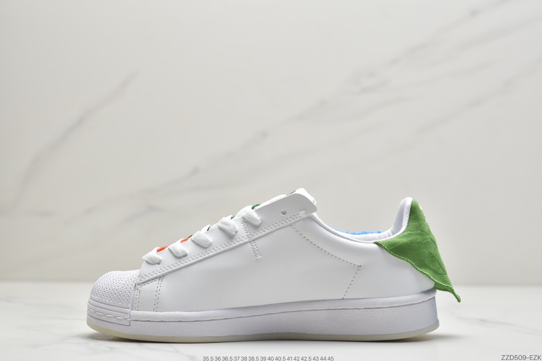 250 Melting Sadness x Adidas Originals Superstar “Bee With You” 米白红 GZ2674