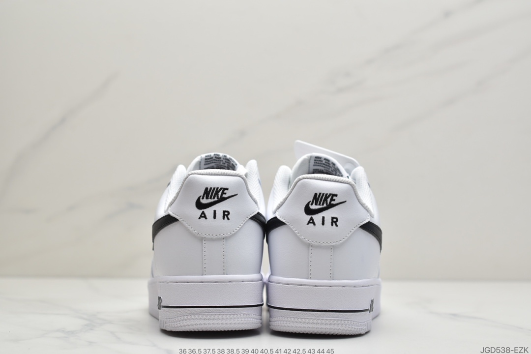 190 耐克NK Air Force 1 Low 空军一号经典低帮 白黑CJ0952-100