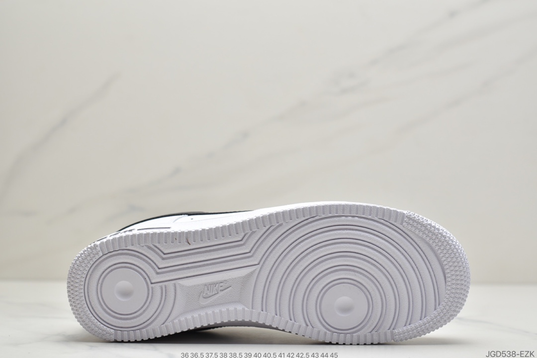 190 耐克NK Air Force 1 Low 空军一号经典低帮 白黑CJ0952-100