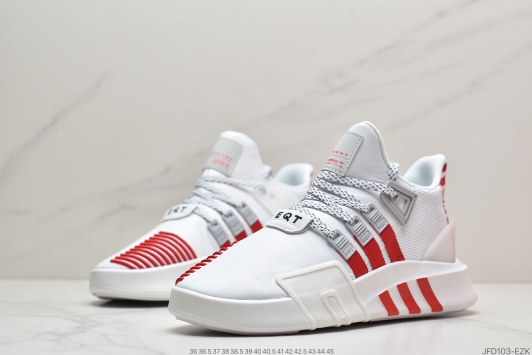 180 Adidas阿迪达斯 EQT BASK ADV支撑者系列 针织轻便复古慢跑鞋  FW4250