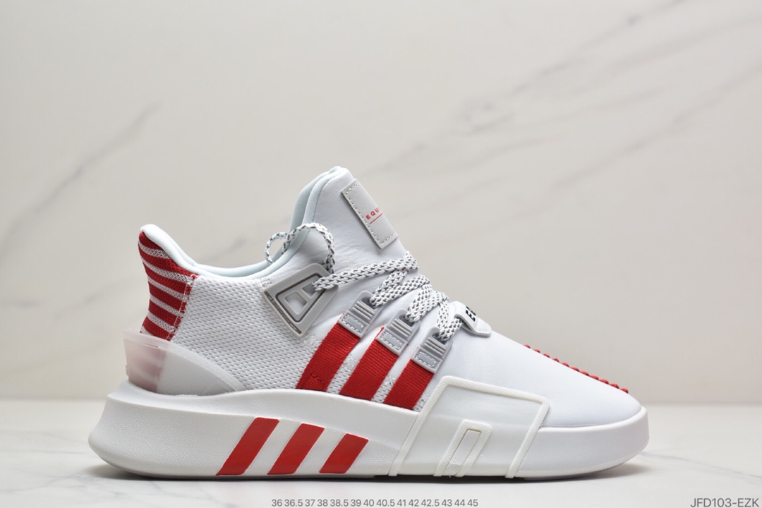 180 Adidas阿迪达斯 EQT BASK ADV支撑者系列 针织轻便复古慢跑鞋  FW4250