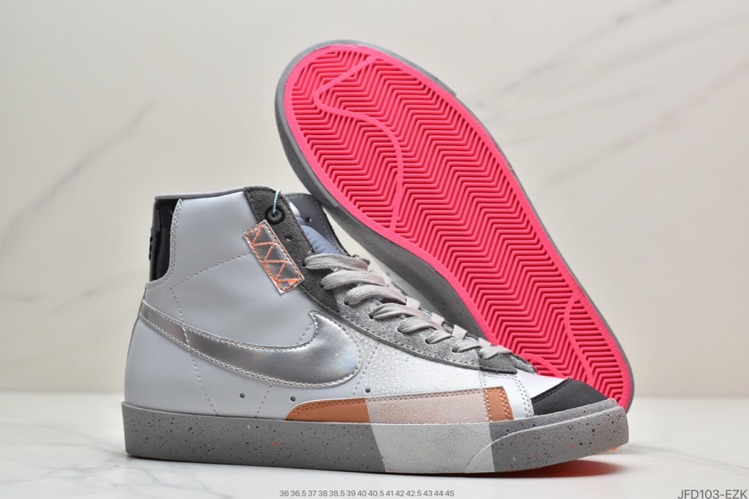 170 耐克Nike Blazer Mid ’1977 Vintage”Spider Web”经典开拓者高帮百搭休闲运动板鞋DC1929-001