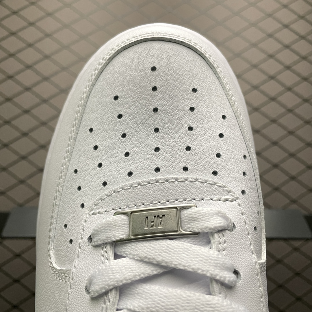 180 NK Air Force 1 ’07 空军一号 全白低帮休闲运动板鞋 315122-111