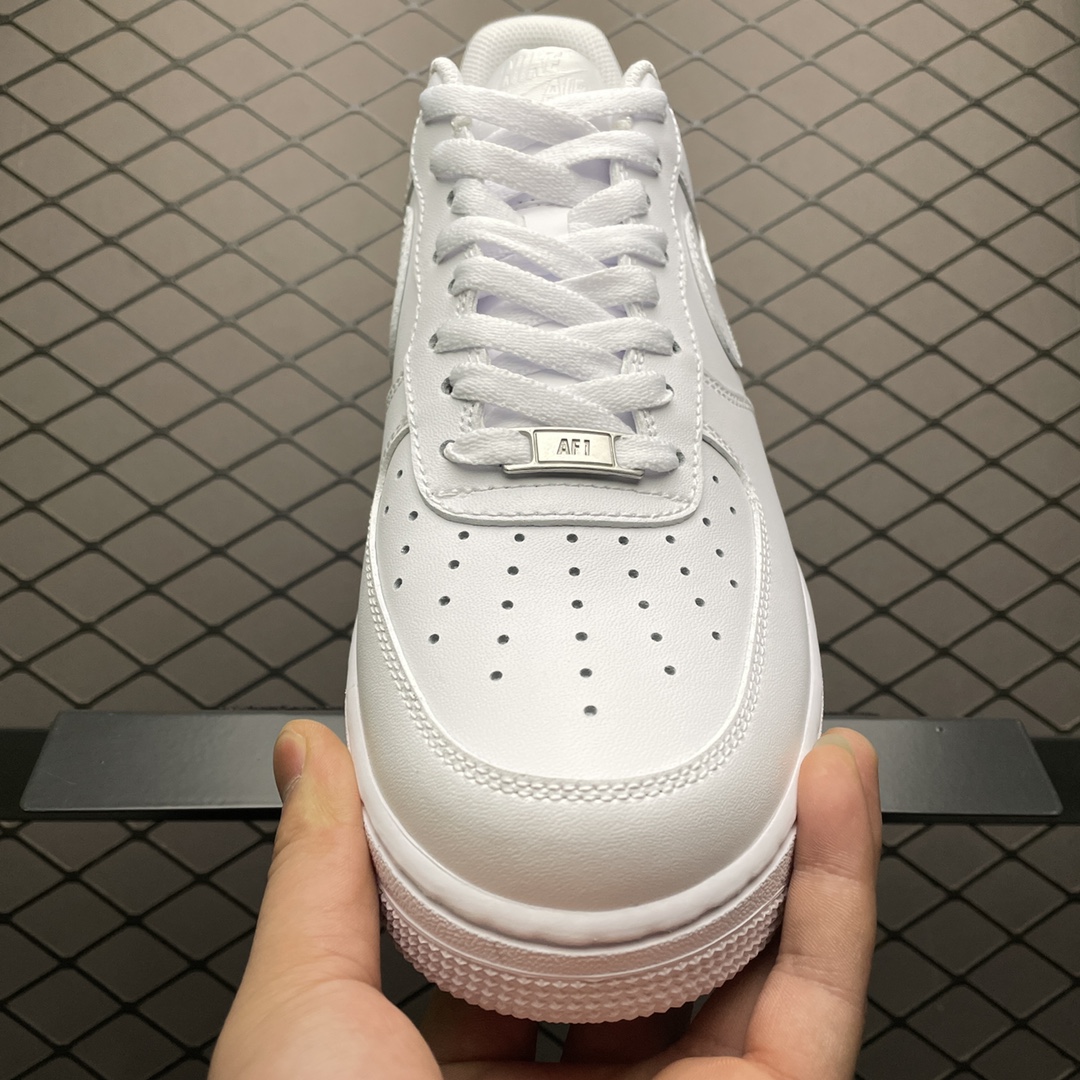 180 NK Air Force 1 ’07 空军一号 全白低帮休闲运动板鞋 315122-111