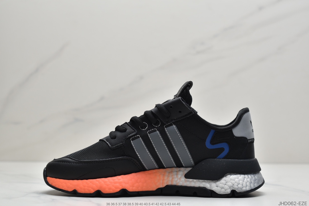 200 阿迪达斯Adidas Nite Jogger 2020 Boost联名夜行者复古跑鞋 2012WZYFEI  FY3686