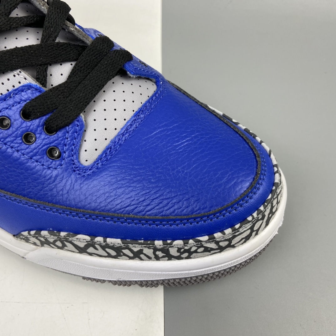 380 Air Jordan 3“Varsity Royal”AJ3 乔3头层皇家蓝 CT8532-400