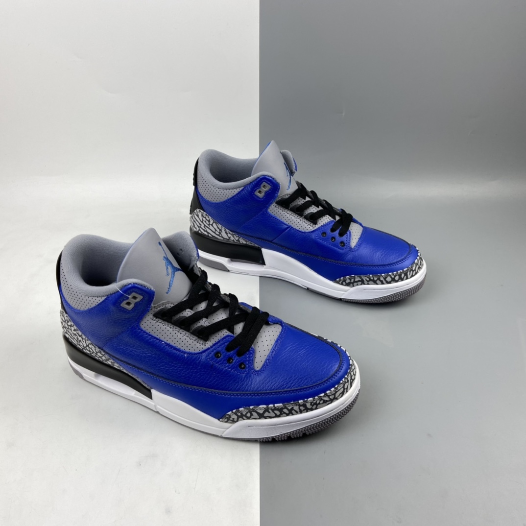 380 Air Jordan 3“Varsity Royal”AJ3 乔3头层皇家蓝 CT8532-400