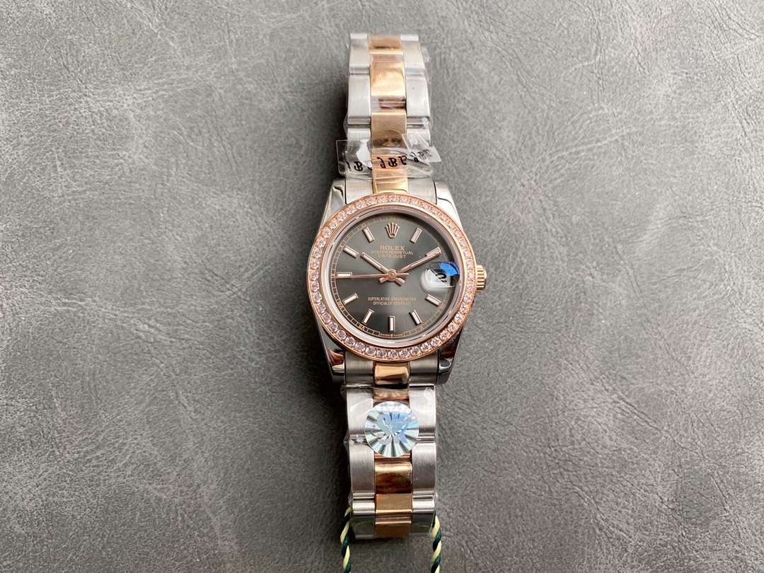 SK Factory 劳力士Rolex 日志型31mm 自動巻き女性用腕時計