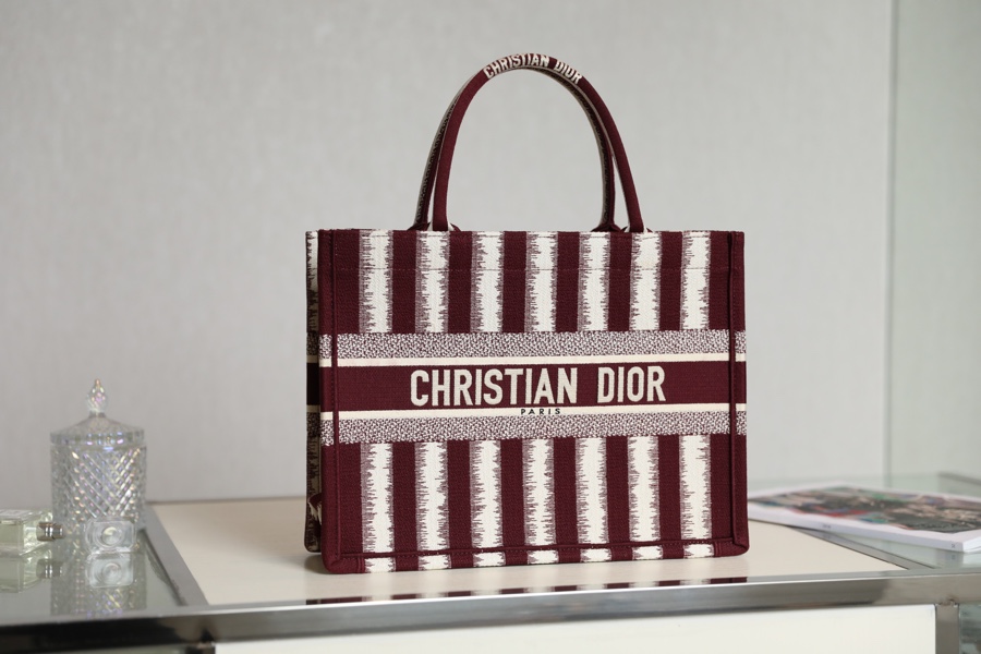 Dior Book Tote Handbags Tote Bags Red Printing