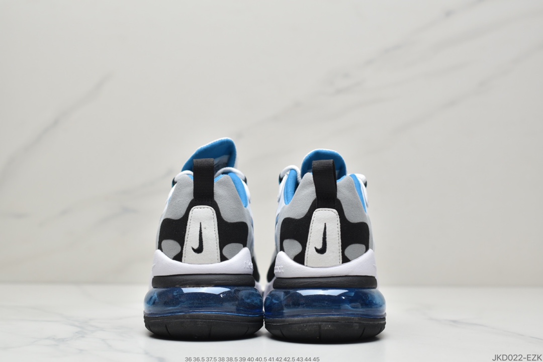 160 耐克Nike Wmns Air Max 270 React ”White/Light Blue”270 CT1280-101