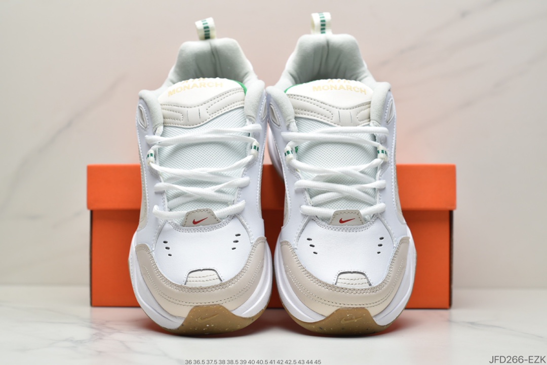 170 耐克Nike Air MONARCH IV 米白 帝王4代复古老爹百搭休闲慢跑鞋#官方货号#415445-103