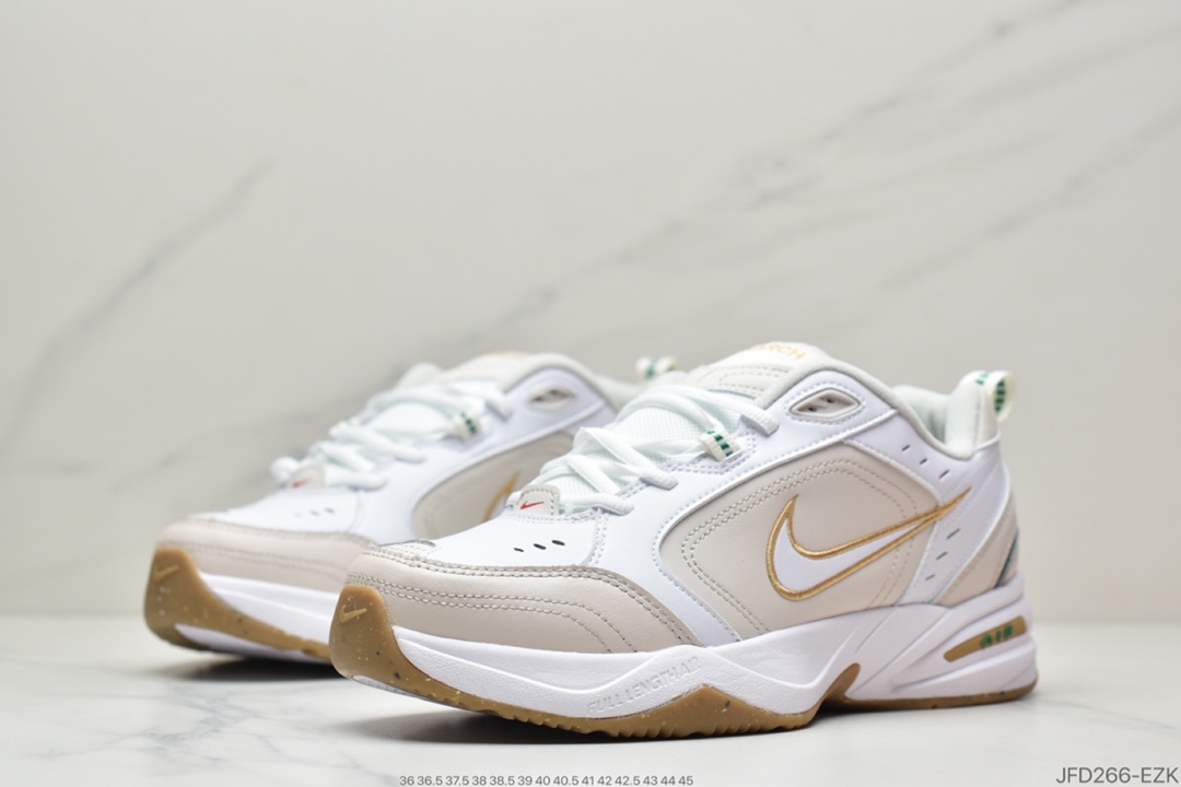 170 耐克Nike Air MONARCH IV 米白 帝王4代复古老爹百搭休闲慢跑鞋#官方货号#415445-103