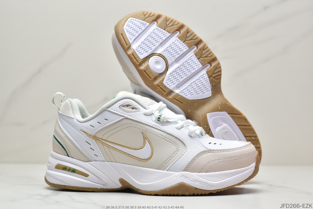 170 耐克Nike Air MONARCH IV 米白 帝王4代复古老爹百搭休闲慢跑鞋#官方货号#415445-103