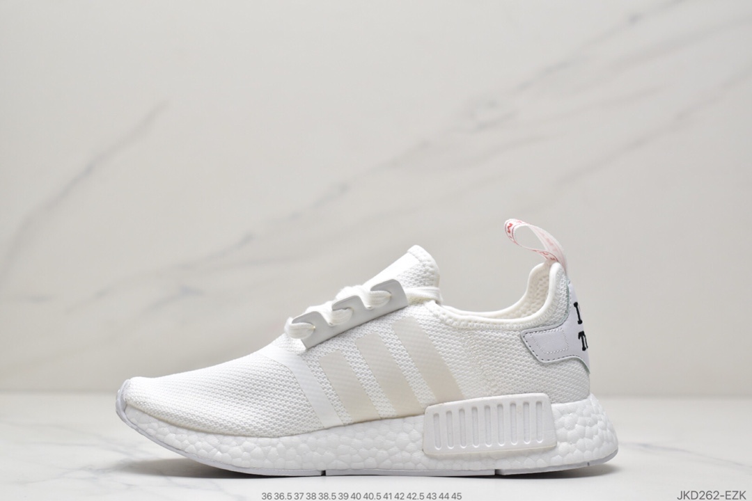 160 阿迪达斯Adidas NMD R1系列 原进装口Boost原料 高密度性弹针织 首发新配色 现货供应 原盒原标  FW7568