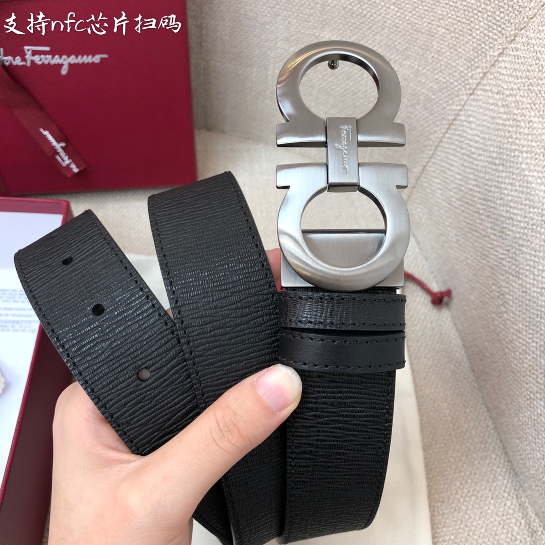 NFC-F3.5cm高级定制款男士皮带 ，双面进口牛皮，自行选择搭配 真材实料 很有质感 时尚经典不失风