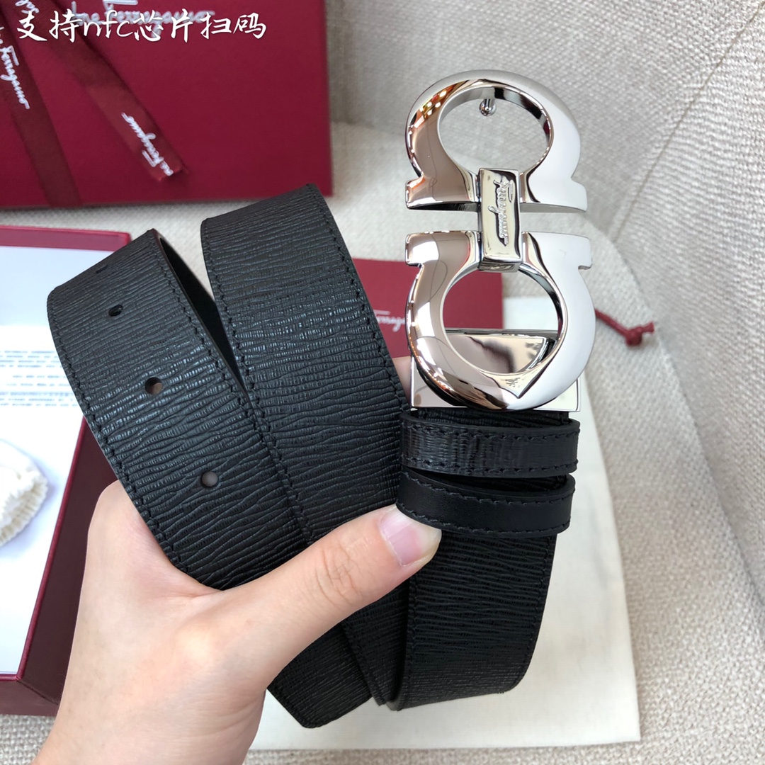NFC-F3.5cm高级定制款男士皮带 ，双面进口牛皮，自行选择搭配 真材实料 很有质感 时尚经典不失风