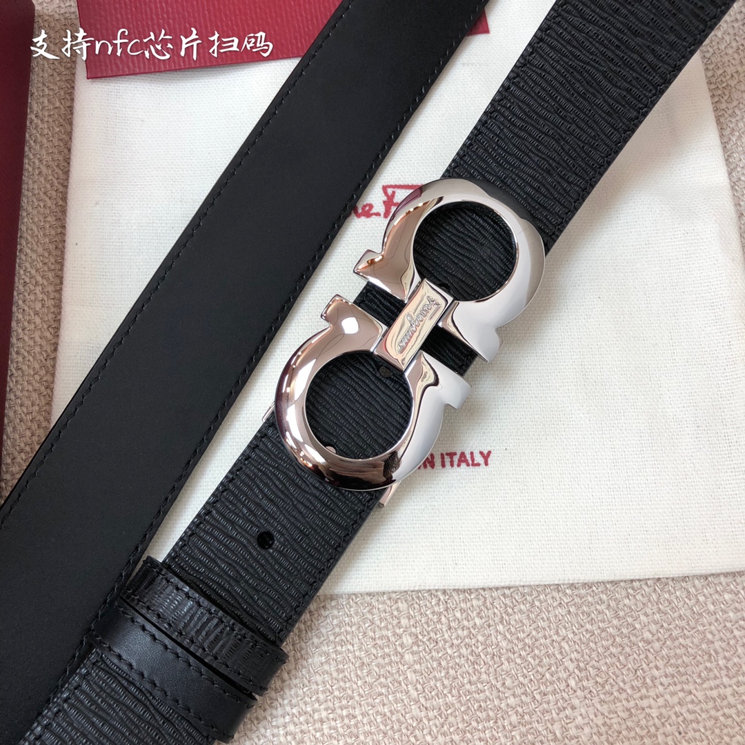 NFC-F3.5cm高级定制款男士皮带 ，双面进口牛皮，自行选择搭配 真材实料 很有质感 时尚经典不失风
