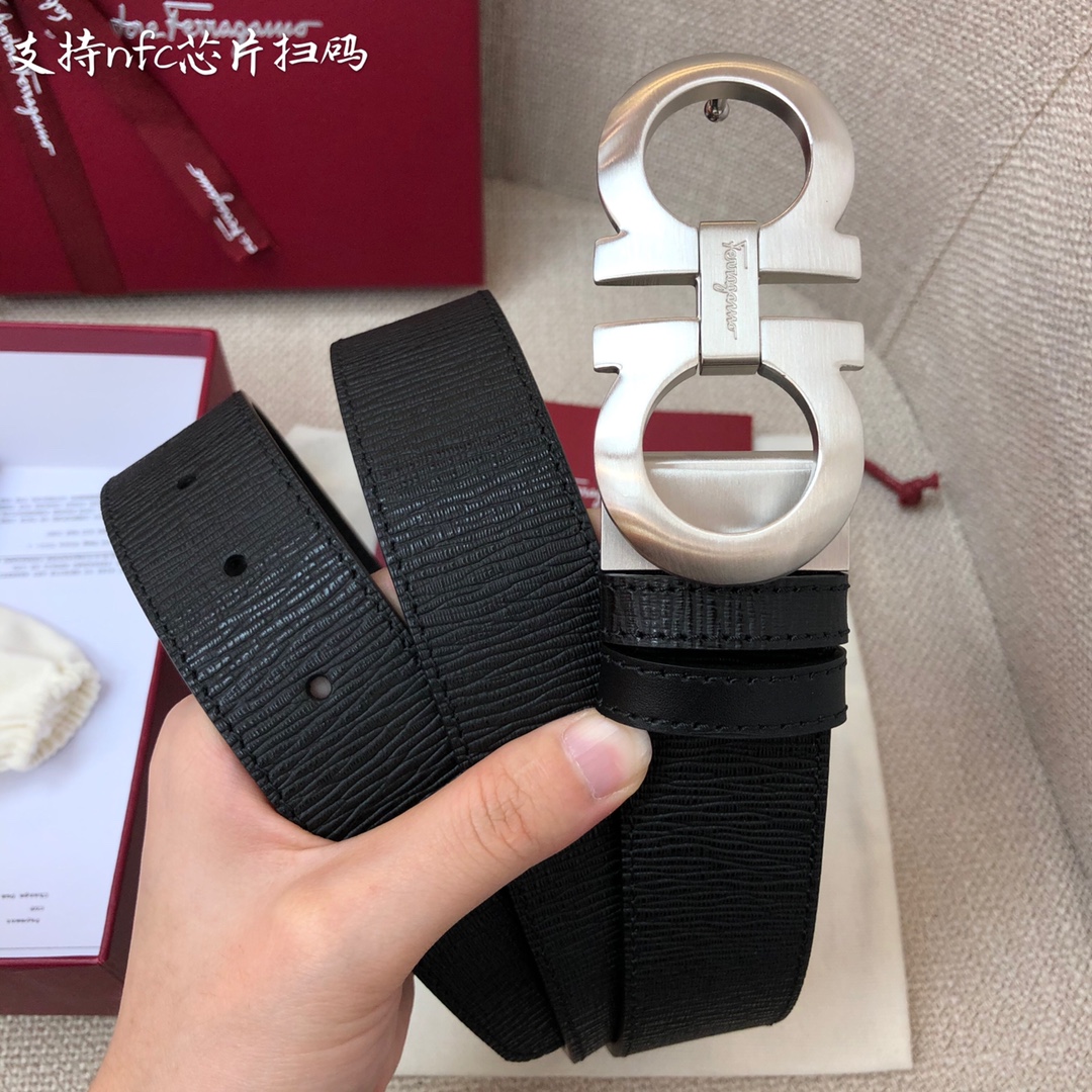 NFC-F3.5cm高级定制款男士皮带 ，双面进口牛皮，自行选择搭配 真材实料 很有质感 时尚经典不失风