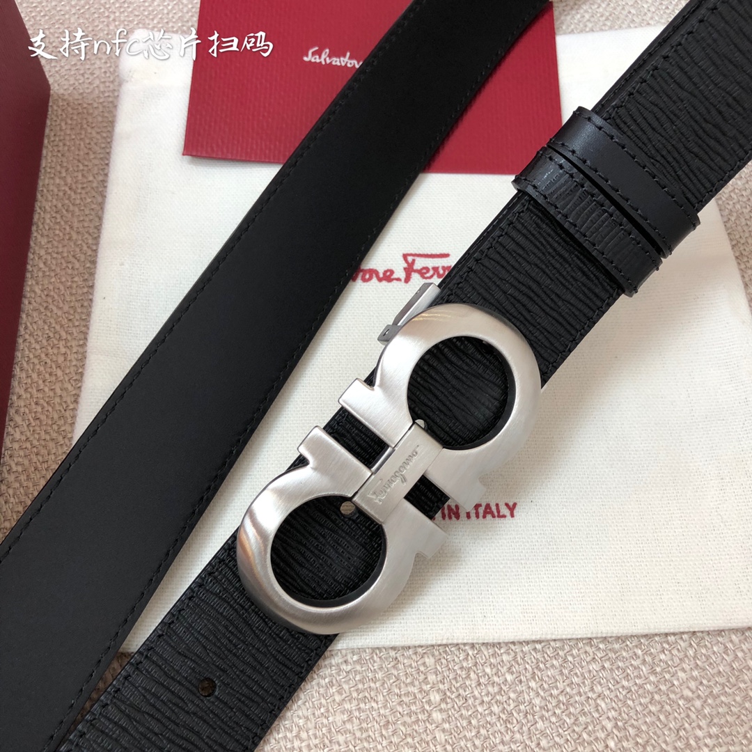 NFC-F3.5cm高级定制款男士皮带 ，双面进口牛皮，自行选择搭配 真材实料 很有质感 时尚经典不失风