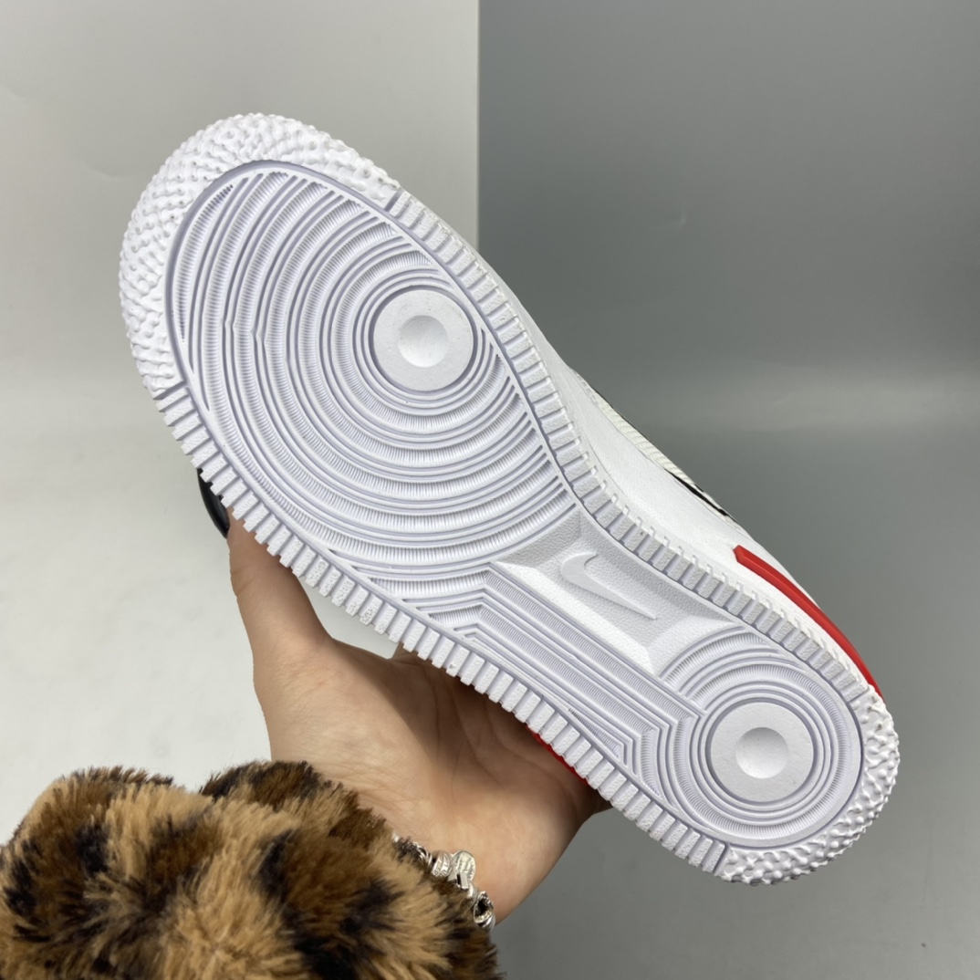 200 Nk Air Force 1 React 空军一号大勾解析低帮运动休闲板鞋 CD4366-100