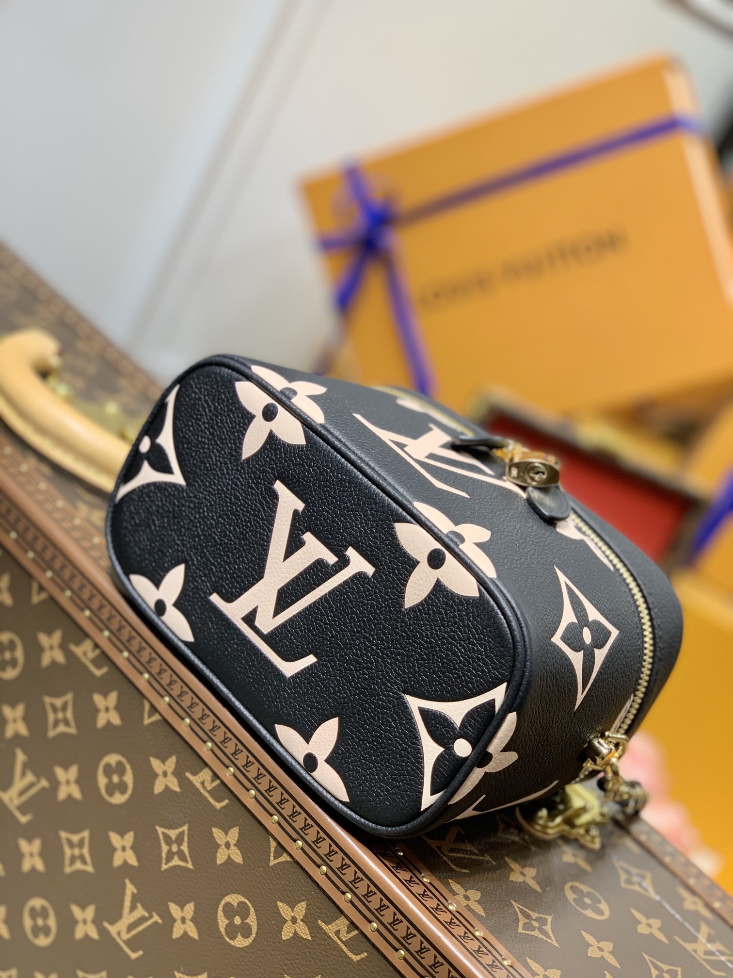 Louis Vuitton LV Vanity PM 化妆包 M45780黑色