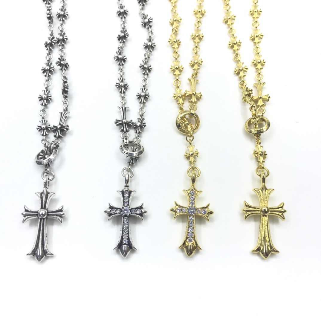 NO:555585,Chrome Hearts Chrome Hearts Adjustable Cross Necklace., jewelry boutique, chrome hearts, chrome hearts, necklace19860909Chrome Hearts  克罗心调节十字架项链.,饰品精品,chrome hearts,chrome hearts,necklace,Jewelry