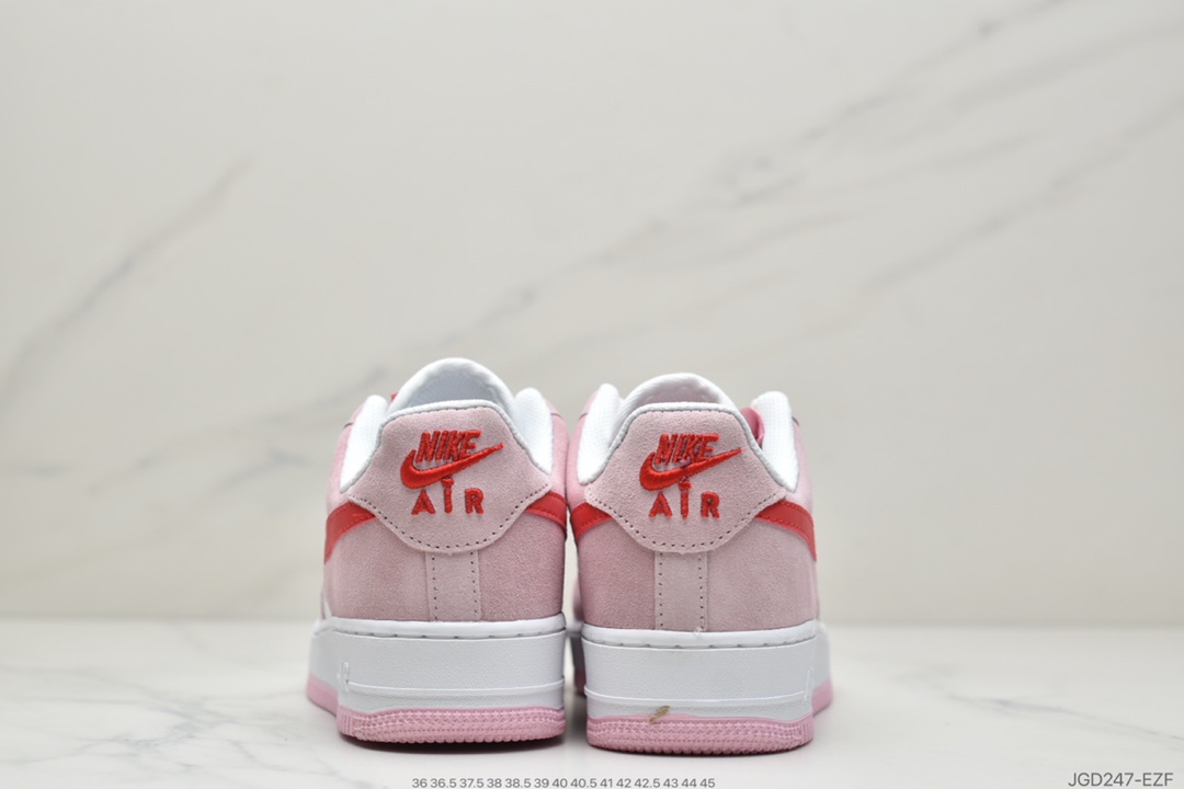 180 耐克Nike Air Force 1 ‘07 QS 空军 粉红情人节DD3384-600