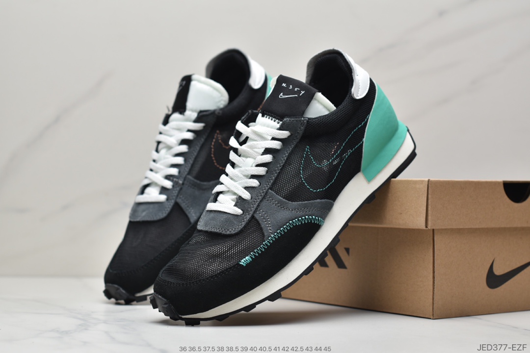 150 Nike Daybreak Type N.354”Grey/White/Black”华夫N.354解构系列华夫复古休闲运动慢跑鞋 CJ1156