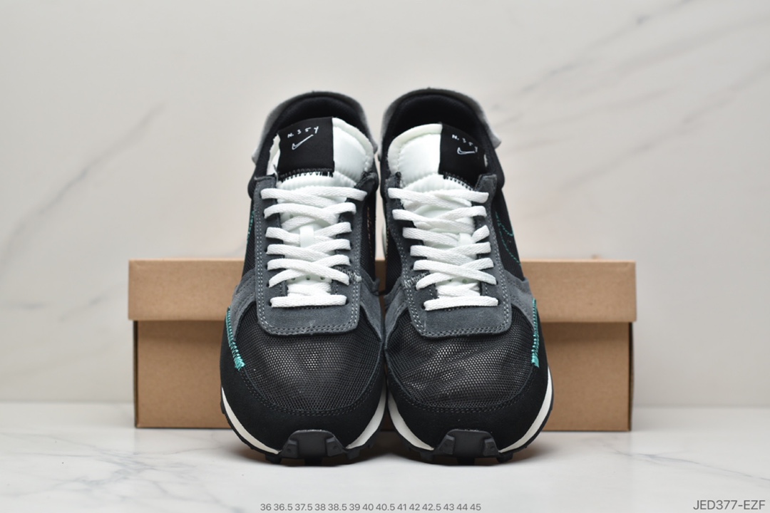 150 Nike Daybreak Type N.354”Grey/White/Black”华夫N.354解构系列华夫复古休闲运动慢跑鞋 CJ1156
