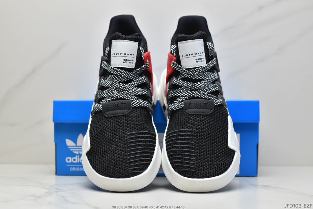 170 Adidas EQT Basketball ADV 系列街头篮球短筒针织慢跑鞋BD7773/BD7772