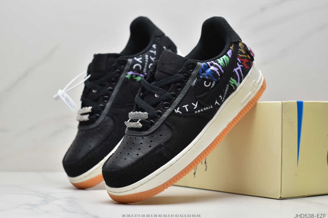 200 NIKE/耐克 TS拼接  Travis Scott x  Air Force 1 Low 联名款 CN2405-900
