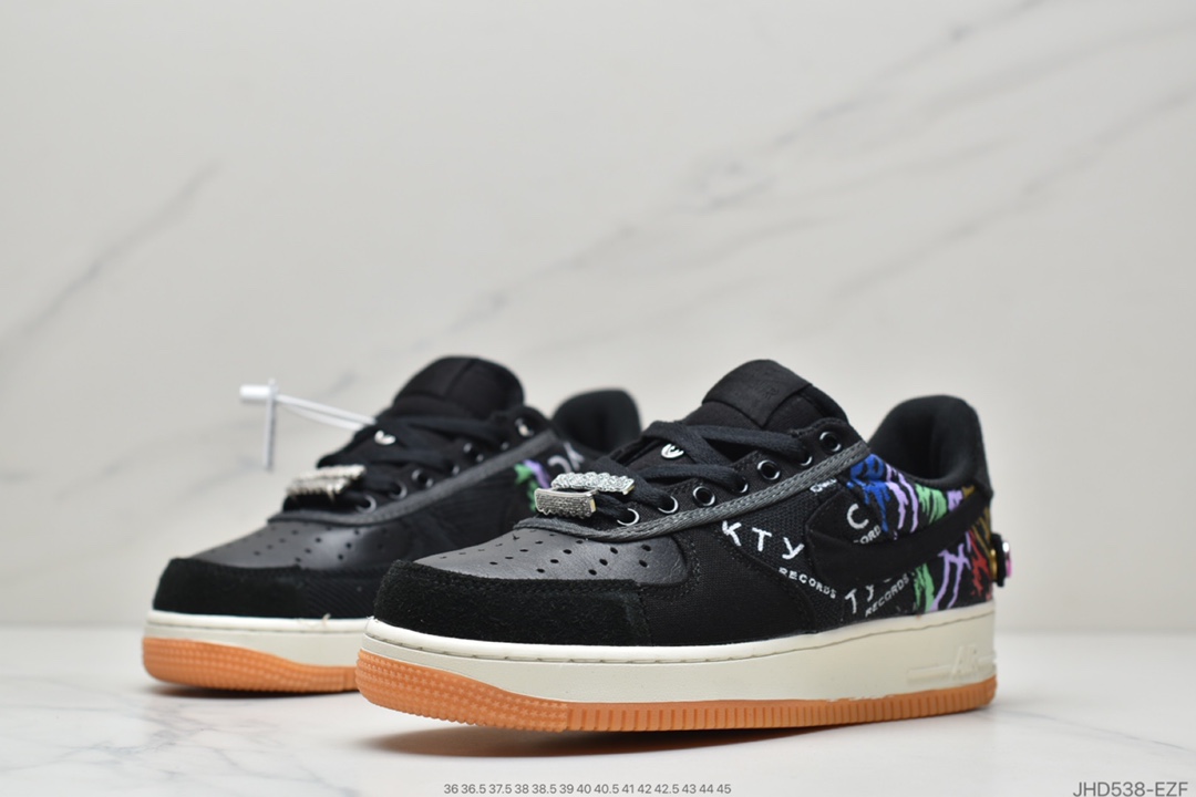 200 NIKE/耐克 TS拼接  Travis Scott x  Air Force 1 Low 联名款 CN2405-900