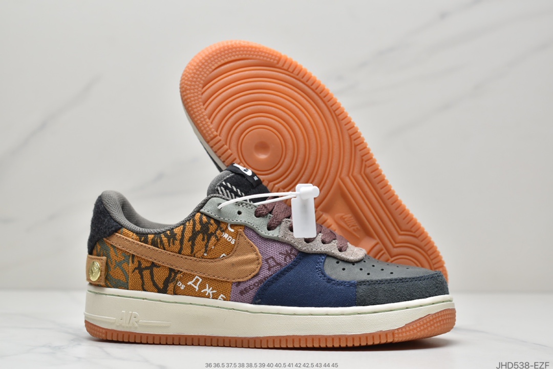 200 NIKE/耐克 TS拼接 Travis Scott x Air Force 1 Low 联名款 CN2405-900-莆田鞋,莆田鞋货源,高仿鞋,高仿鞋货源,安福档口,莆田高仿鞋,莆田鞋批发,高仿鞋批发,莆田高仿运动鞋,高仿运动鞋,莆田运动鞋 200 NIKE/耐克 TS拼接 Travis Scott x Air Force 1 Low 联名款 CN2405-900