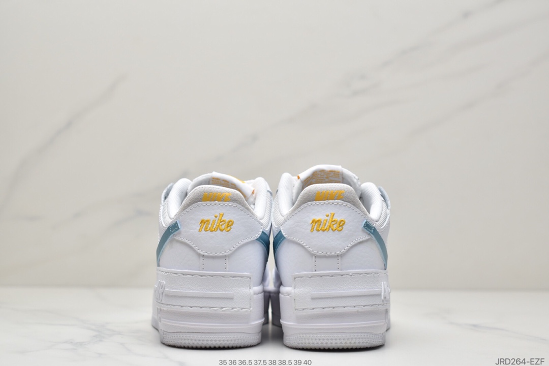 200 Women’s  Air Force 1 AF1 Shadow White Hydrogen Blue 蓝白兰马卡龙空军一号DA4286-100