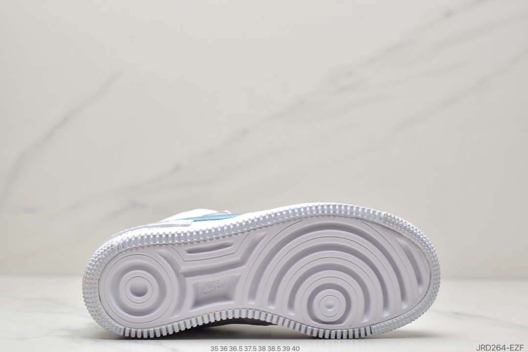 200 Women’s  Air Force 1 AF1 Shadow White Hydrogen Blue 蓝白兰马卡龙空军一号DA4286-100