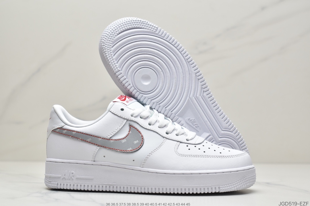 180 Nike Air Force 1’07 GS”White LT Armory Blue”空军一号CW1574-100