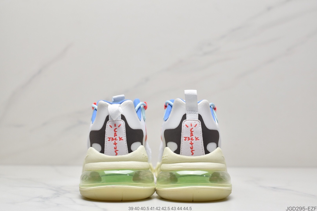 180 TRAVIS SCOTT X NIKE AIR MAX 270 REACT  CT2864-100